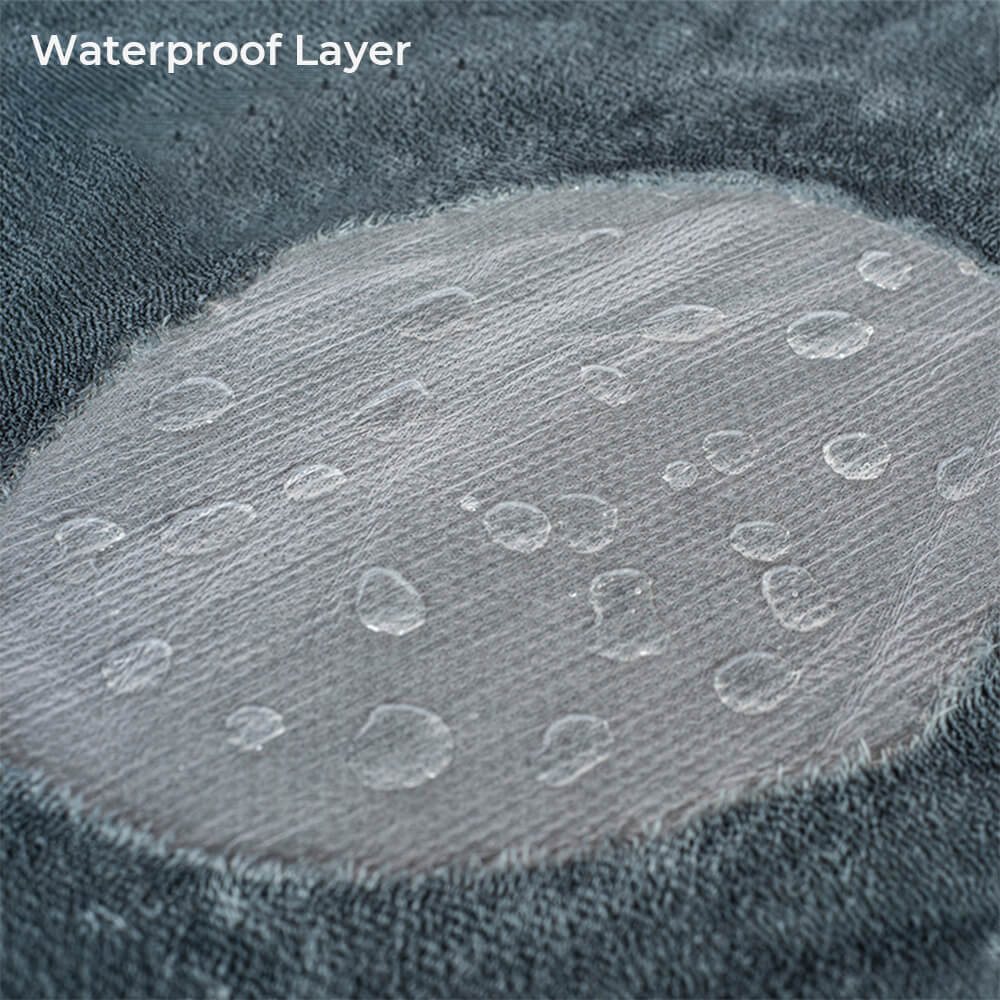 Wasserdichte Flanell-Sherpa-Fleece-verdickte Hundedecke