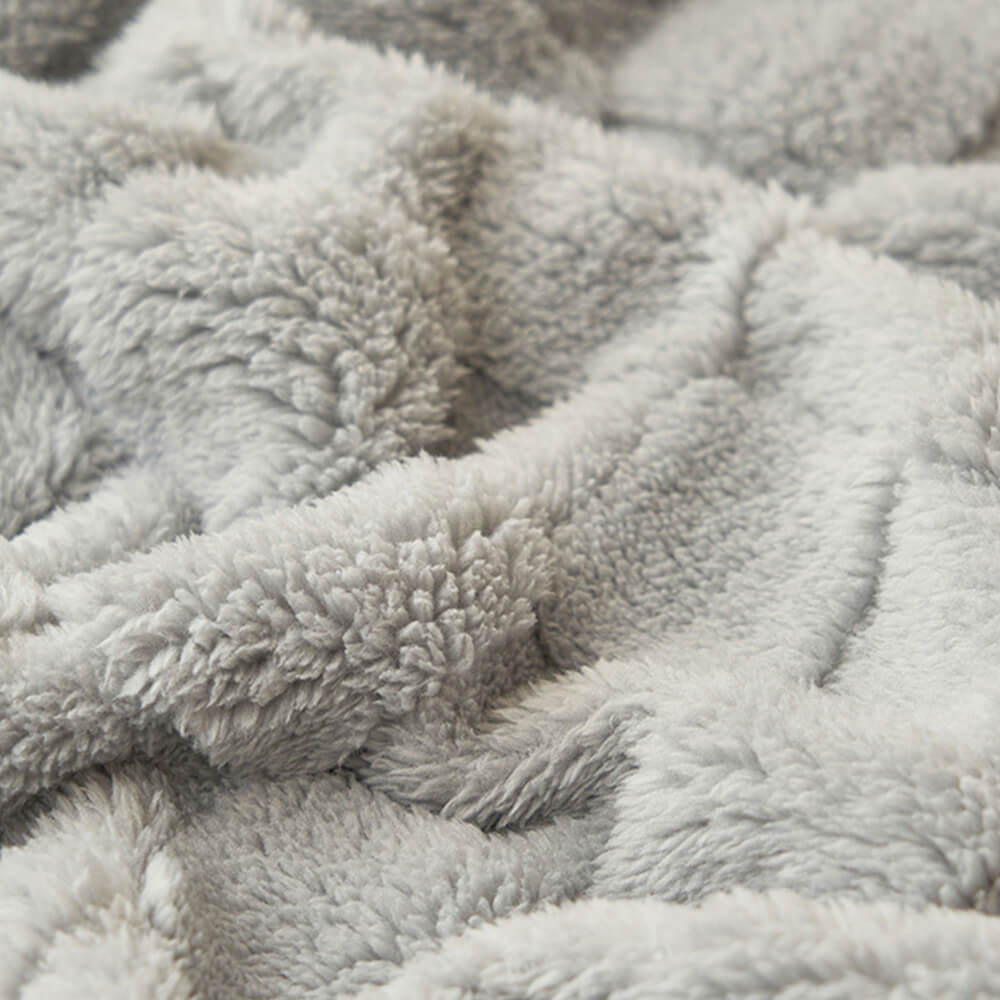 Coperchio per mottrezze con peluche a scacchiera morbida premium