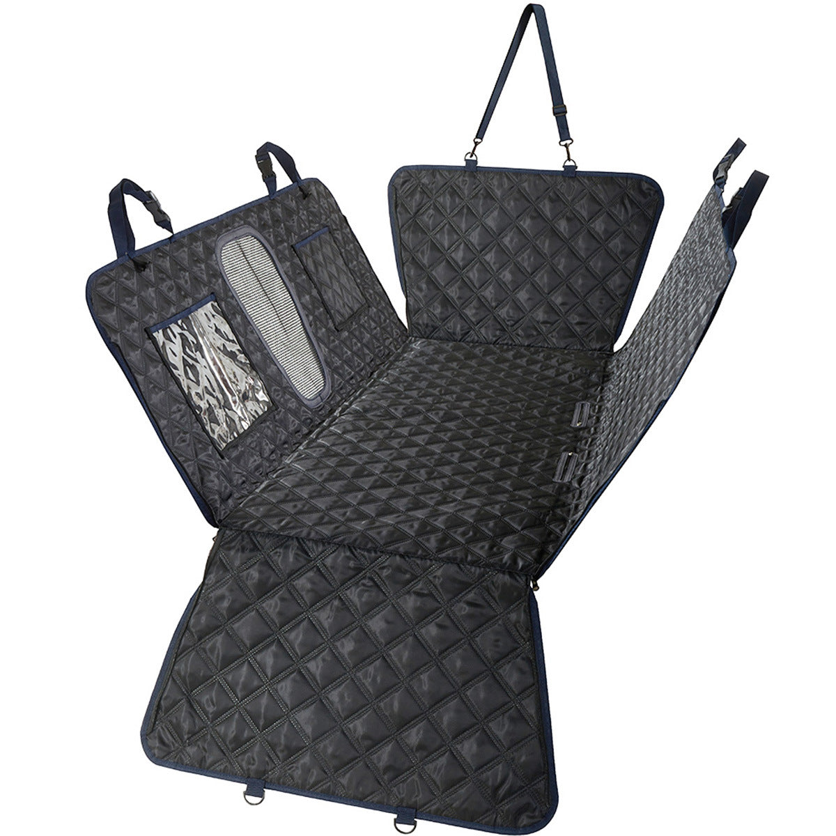 Viaje de mascota impermeable cubierta de asiento para perros resistente a la suciedad de la suciedad