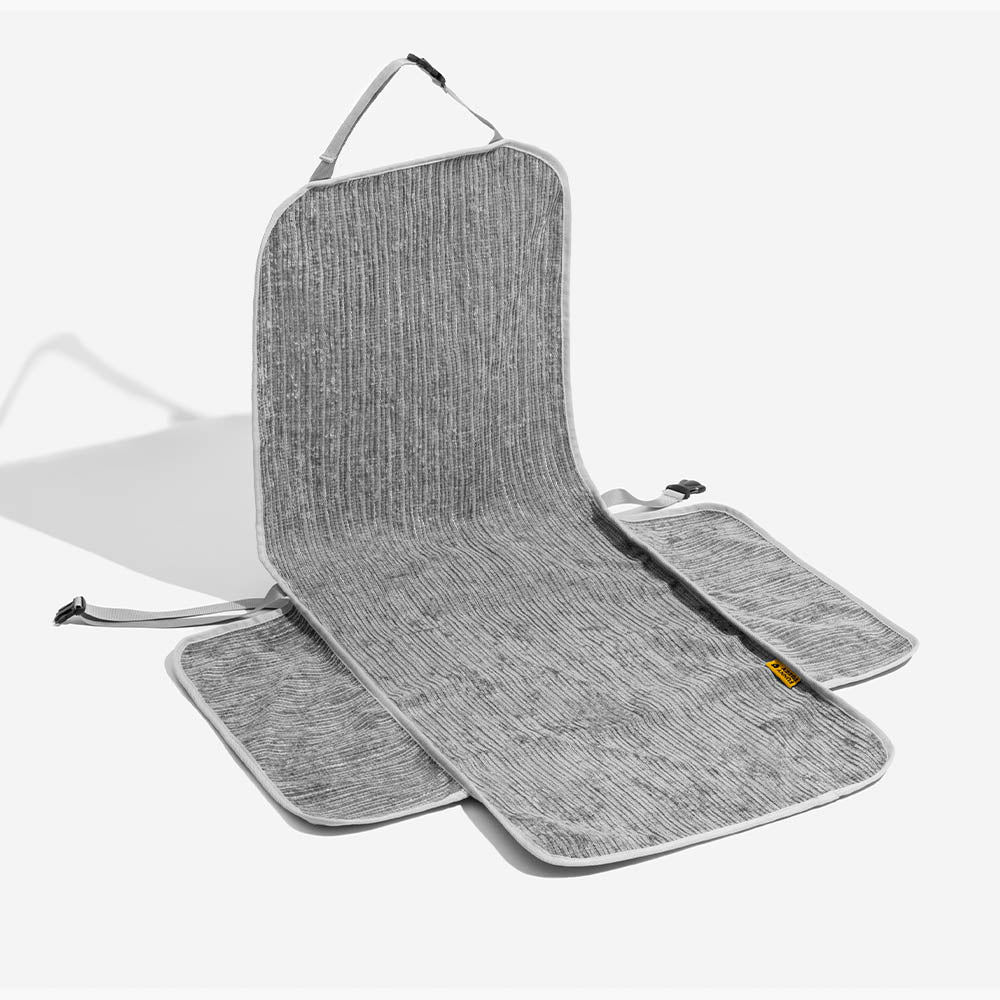 Protector del asiento del asiento de la mascota de chenilla a rayas impermeables