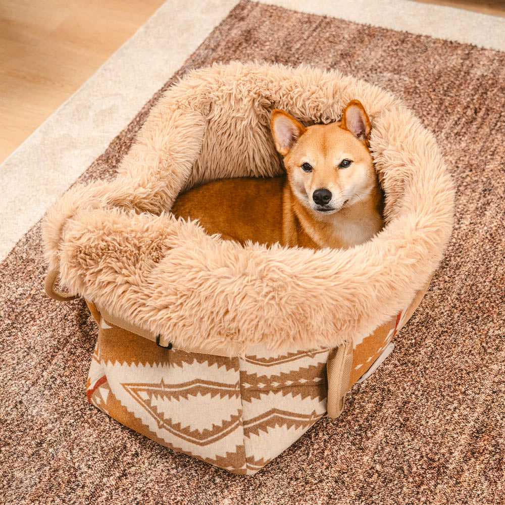 Grande vettore di animali domestici indie per tutta la stagione reversibile e sacco a pelo snuggle - wondernap