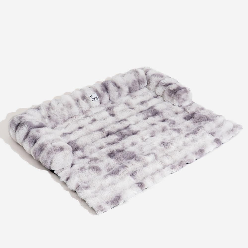 Fluffy sfocatura del divano del letto per cani calmante tappetini.