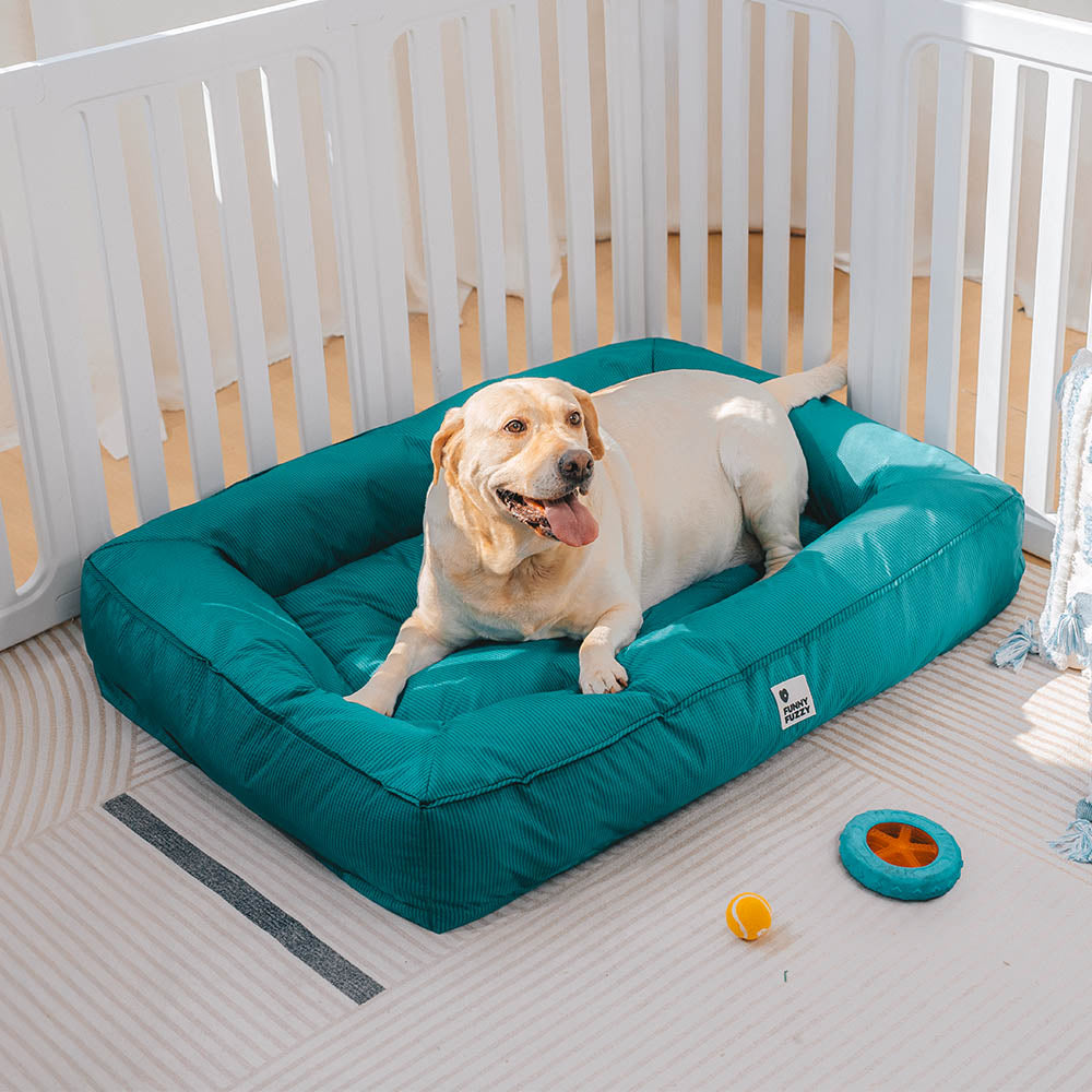 Soporte envolvente totalmente ortopédico cama para perros grande impermeable