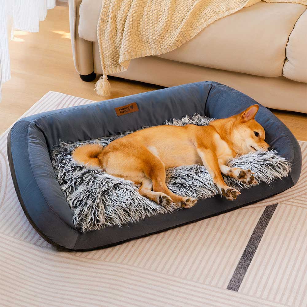 Grande paffuto di divano a letto di cani da cani da cani da padella lavabile
