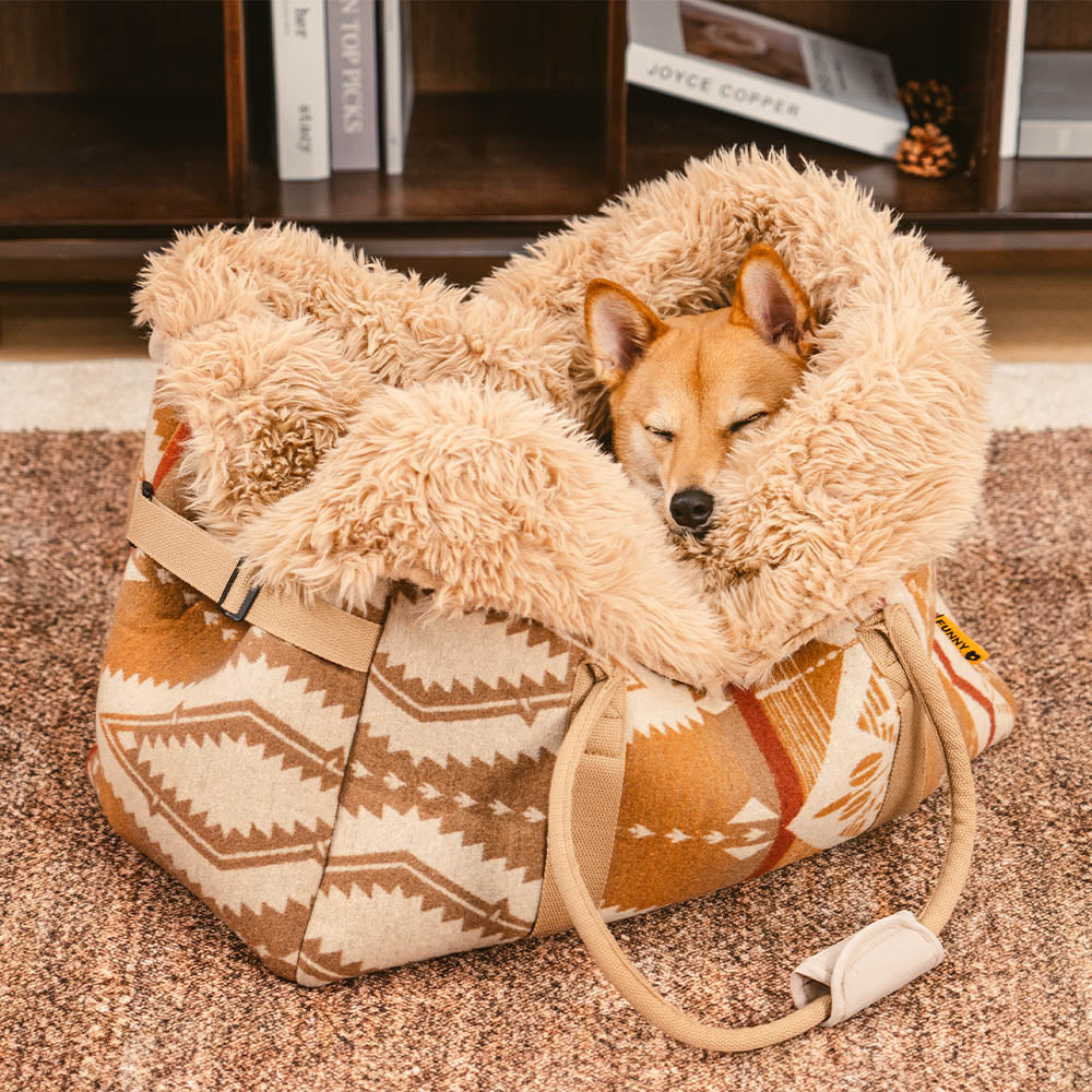 Grande vettore di animali domestici indie per tutta la stagione reversibile e sacco a pelo snuggle - wondernap
