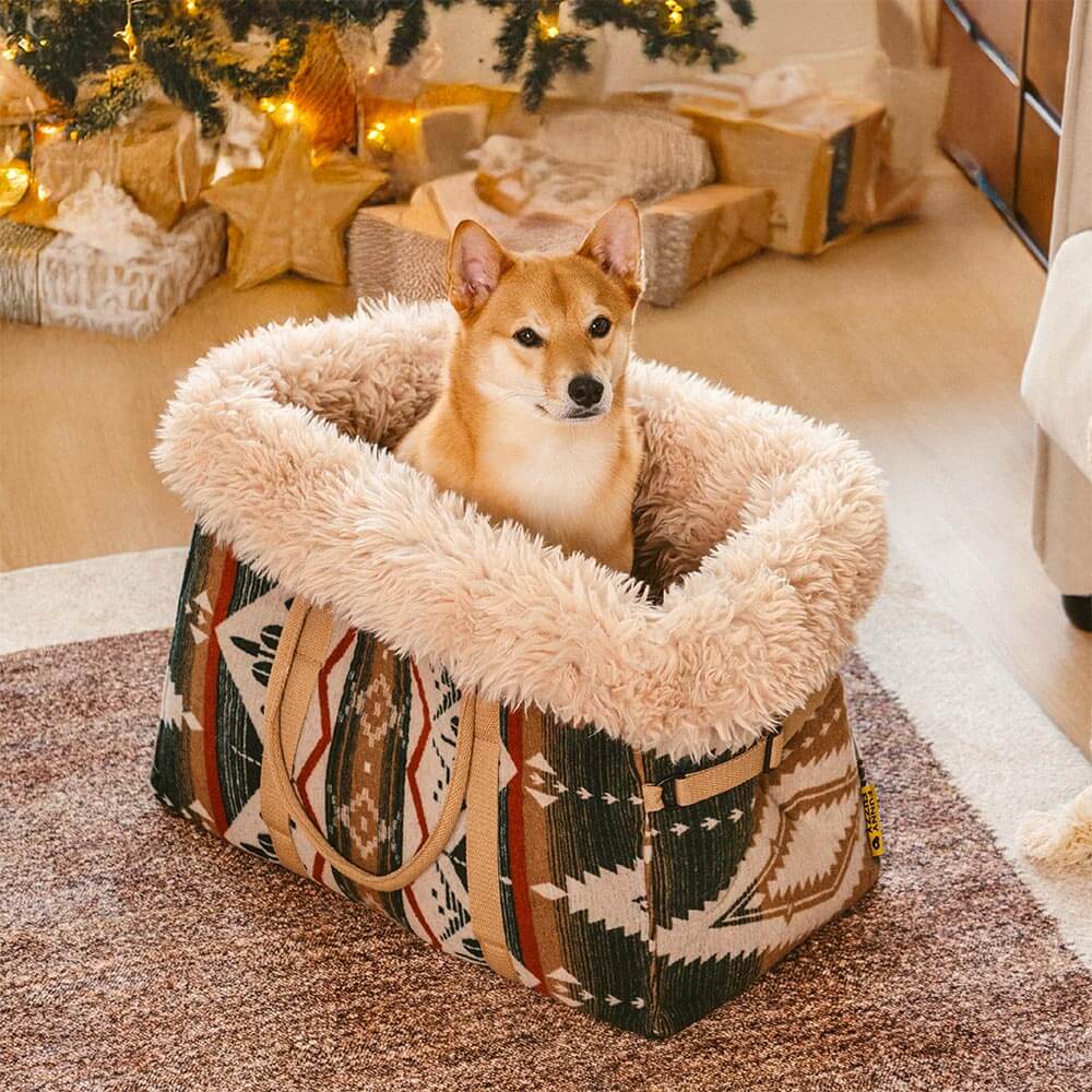 Grande vettore di animali domestici indie per tutta la stagione reversibile e sacco a pelo snuggle - wondernap