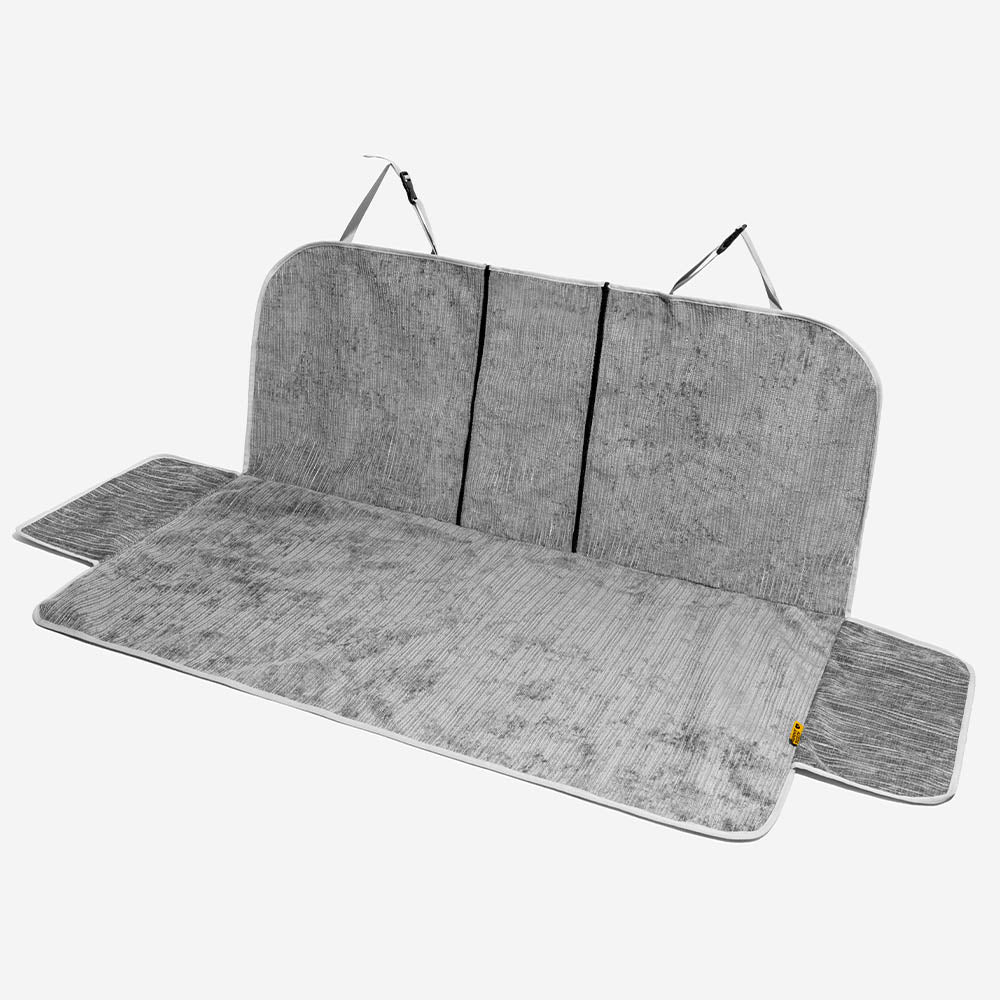 Protector del asiento del asiento de la mascota de chenilla a rayas impermeables