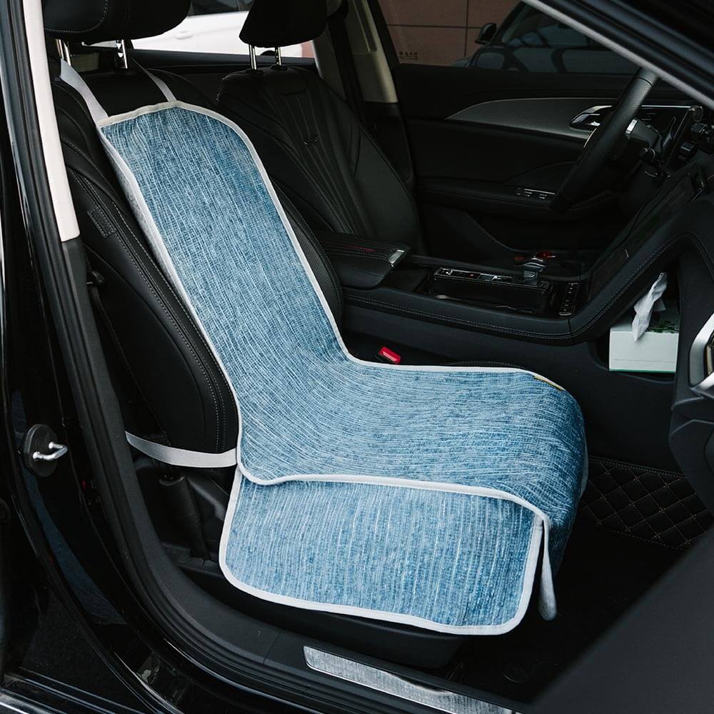 Protector del asiento del asiento de la mascota de chenilla a rayas impermeables