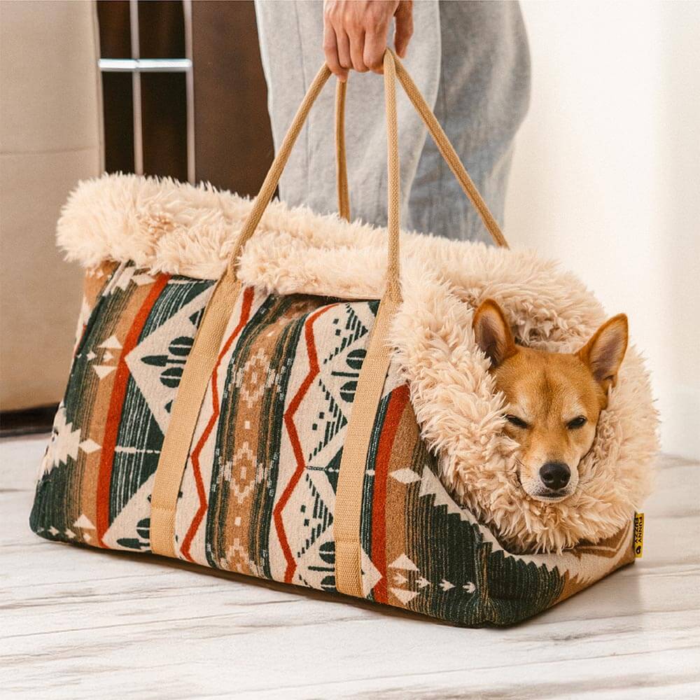 Grande vettore di animali domestici indie per tutta la stagione reversibile e sacco a pelo snuggle - wondernap