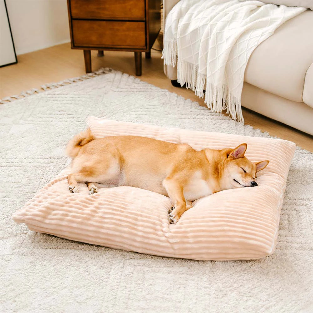 Vintage großes gemütliches beruhigendes Sofa-Hundebett