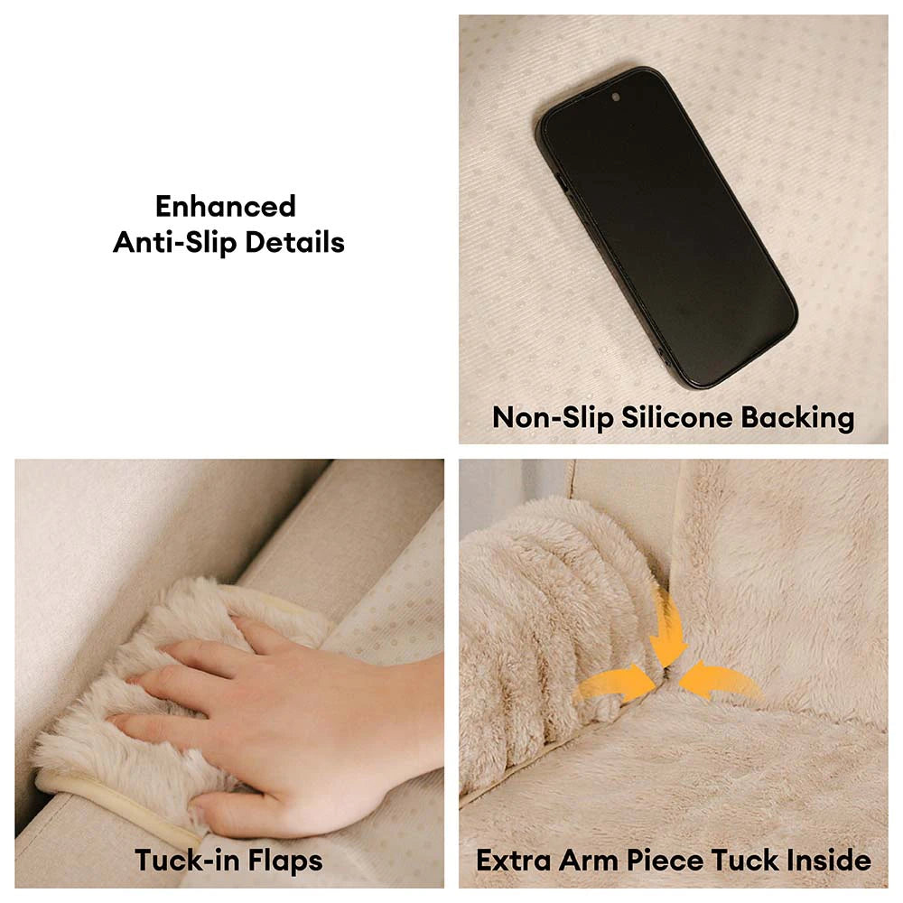 Wasserdichter, flauschig weicher Möbelschutz für Sofas – EverDry