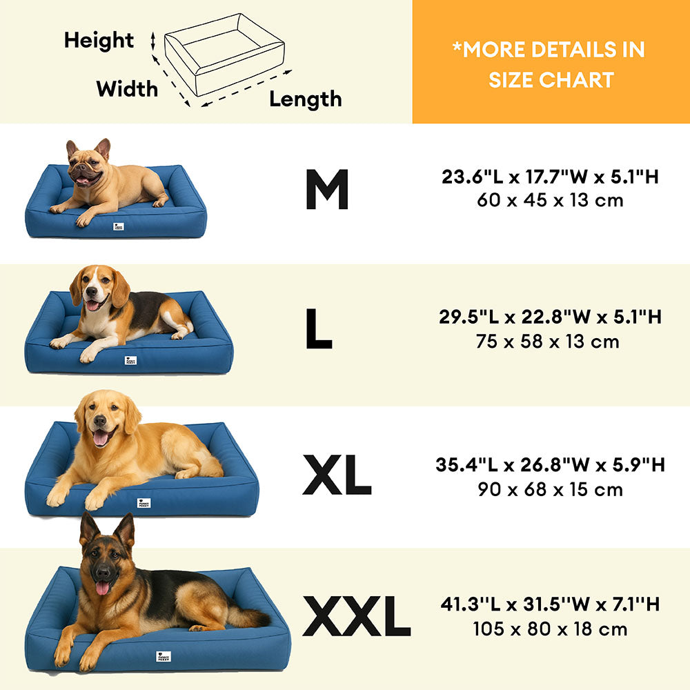 Soporte envolvente totalmente ortopédico cama para perros grande impermeable