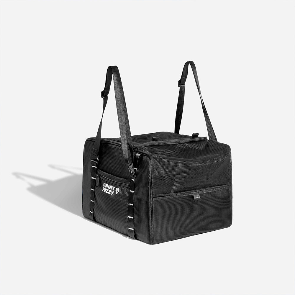 Lightweight Waterproof Safety Dog Booster Car Seat & Pet Carrier - Gympet