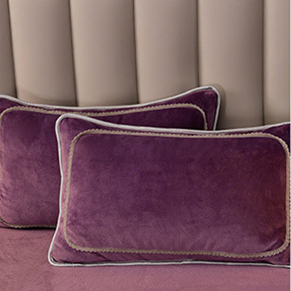 Luxury Extra Spesso caldo Caldo Solido Foglio in pile in pile di latte set