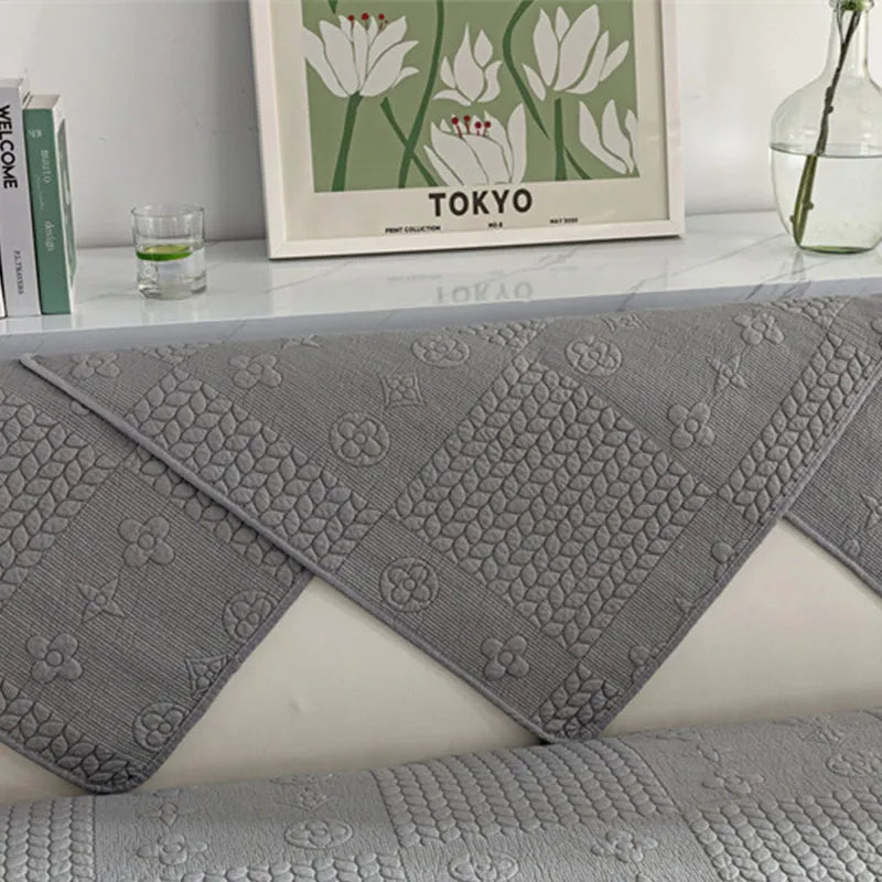 Coperchio di divano antimpasti di cotone in cotone lavabile in cotone in lavaggio 3D