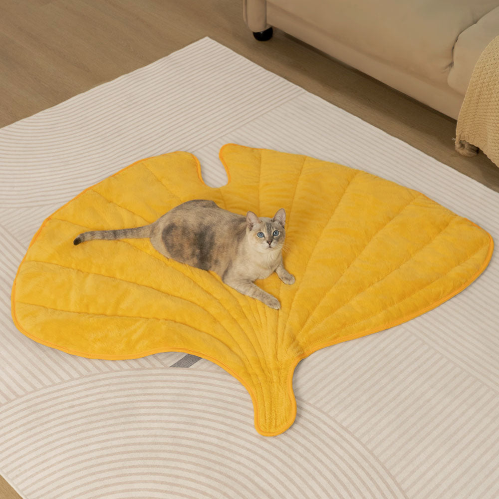 Accogliente tappetino per gatto coperta lavabile calmante.