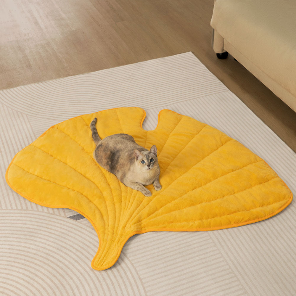 Accogliente tappetino per gatto coperta lavabile calmante.
