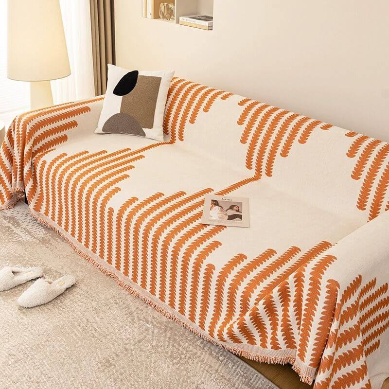 Coperchio decorazione per la casa a doppia faccia in tessuto Chenille per tutte le season