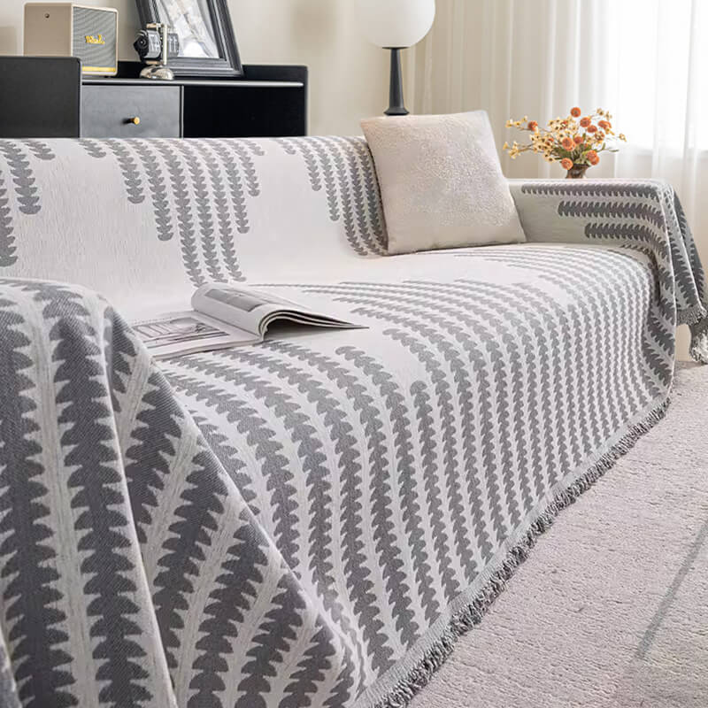 Coperchio decorazione per la casa a doppia faccia in tessuto Chenille per tutte le season