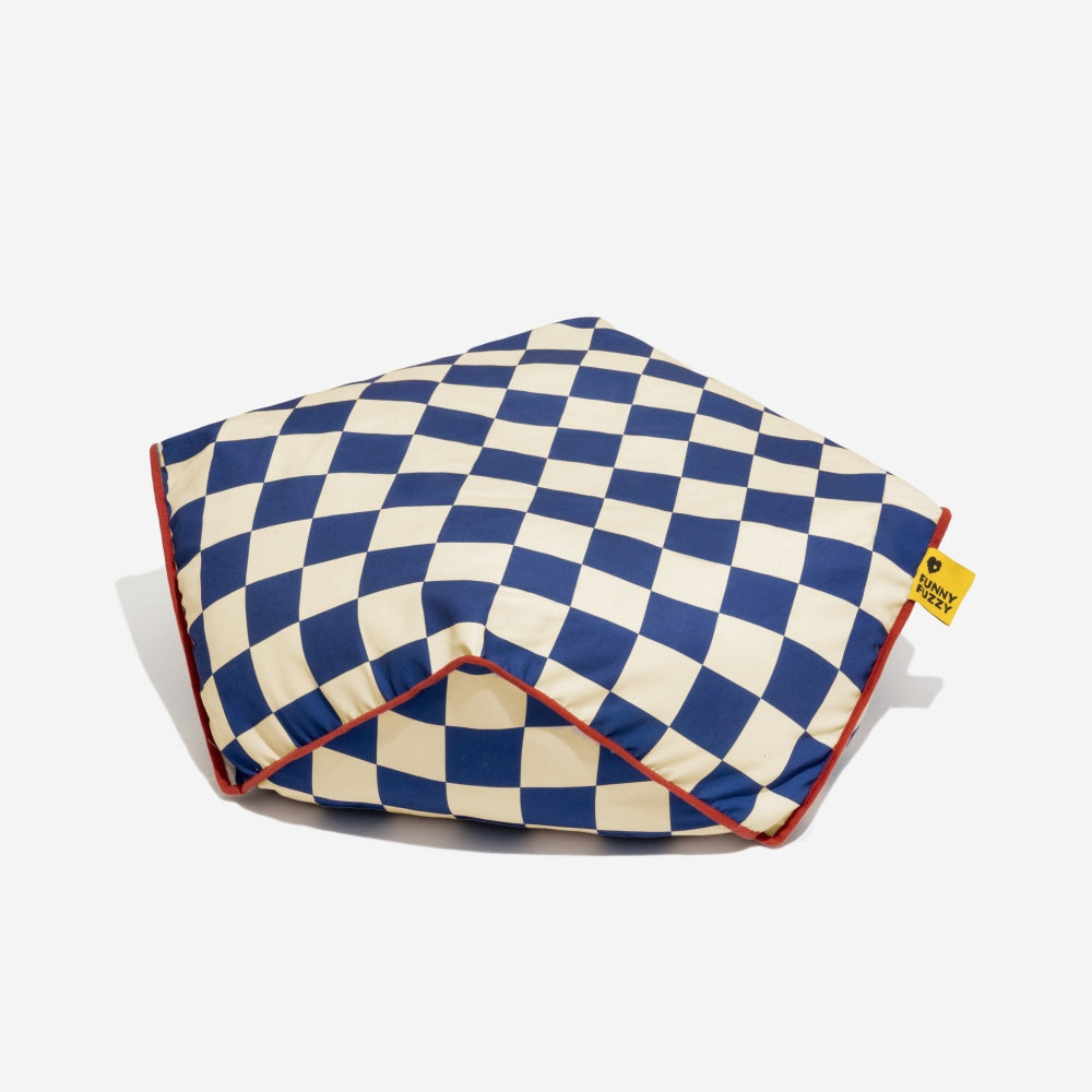 Cama de perros de bolos de frijoles caligonales graciosos