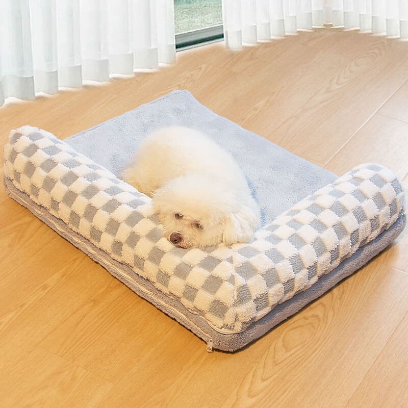 Cametilla de cuello suave para almohada de perros