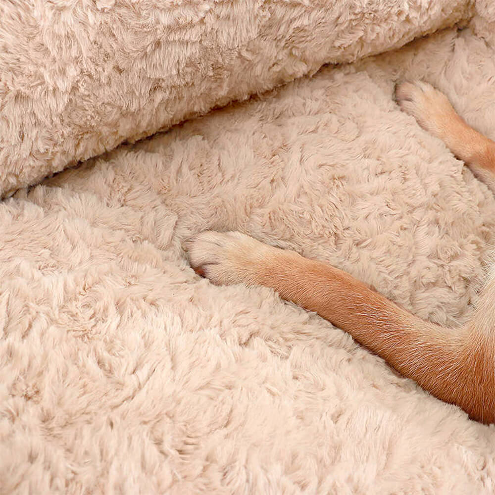 Gemütliches, voll stützendes, warmes, abnehmbares, waschbares Schlafsofa für Hunde und Katzen