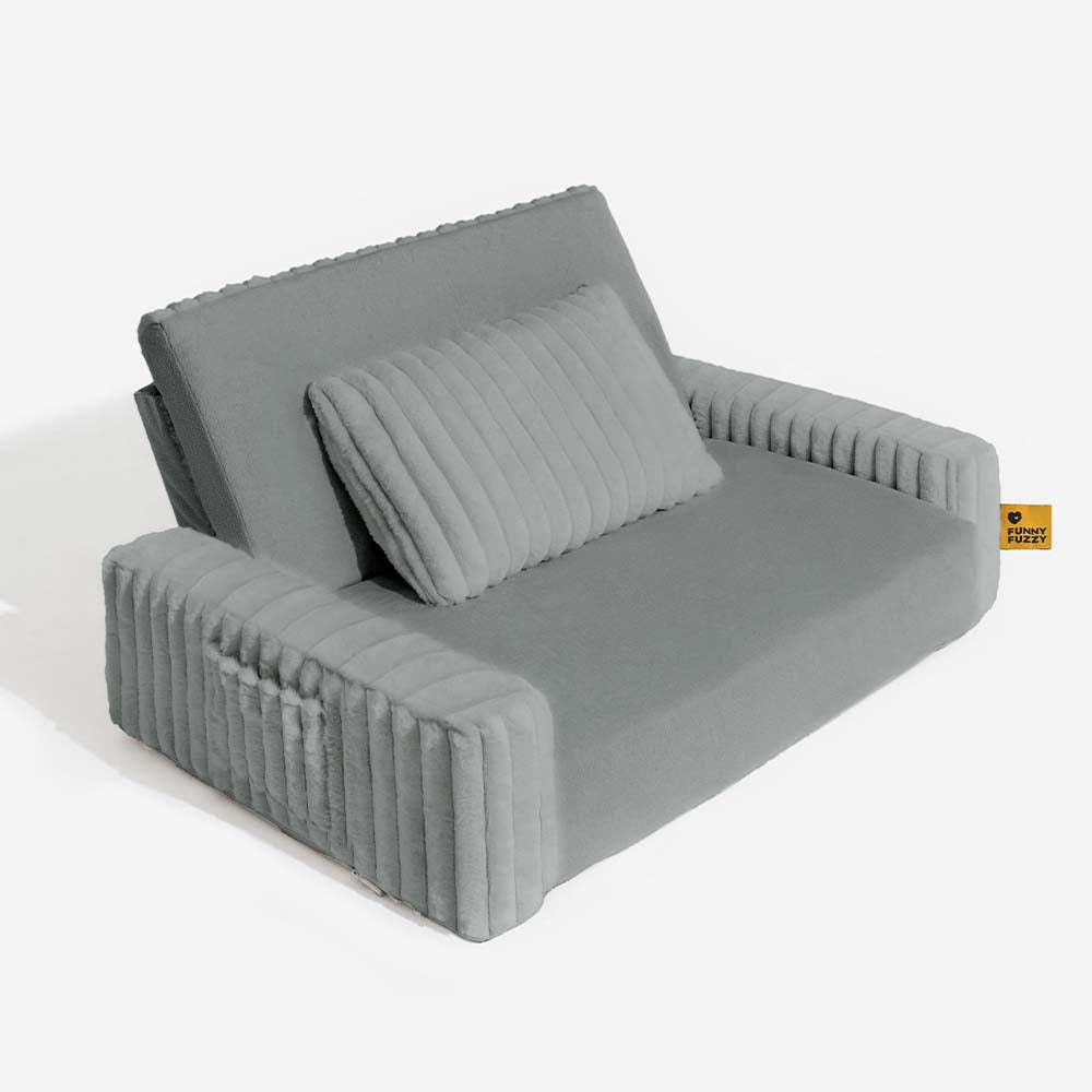 Creamy Fluffy Orthopedic Orthopedic Human Dog Bolster Led - Comfort espandibile