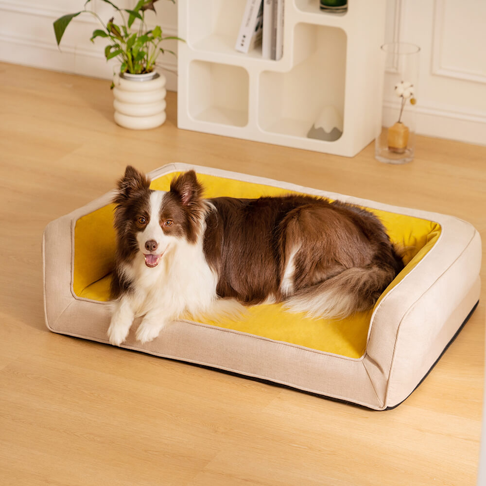 Ultimate Lounger, voll stützendes, bequemes orthopädisches Hundesofa