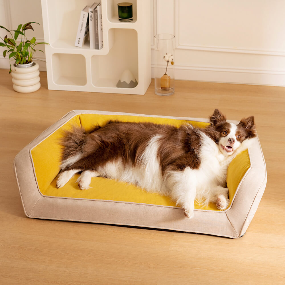 Ultimate Lounger, voll stützendes, bequemes orthopädisches Hundesofa