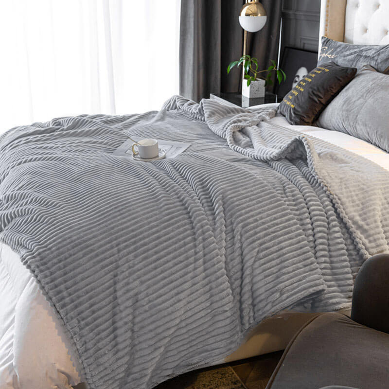 Coperta del divano in velluto per latte a doppia faccia