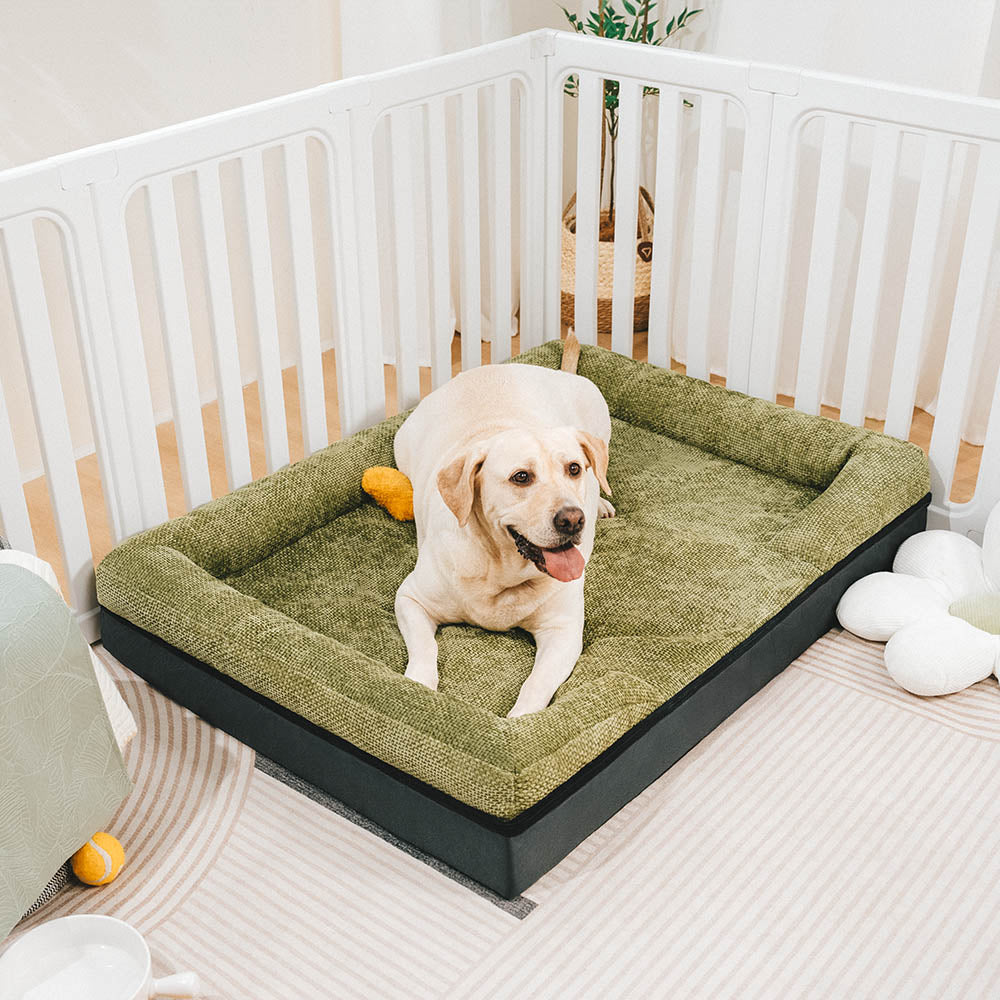 Camino acogedor y acogedor duradero ortopédico lavable y cama para perros y gatos