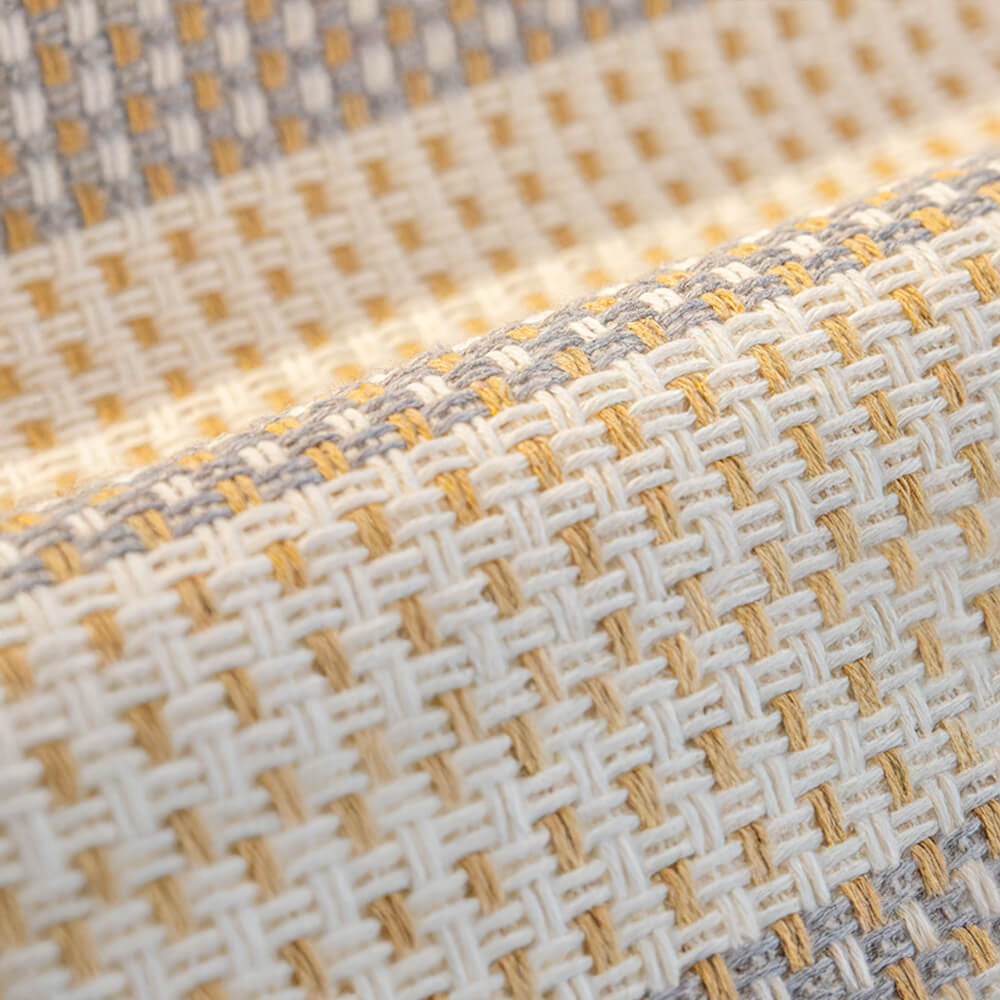 Anti-Kratz-Möbelschutz-Couchbezug aus Baumwollleinen mit Streifen