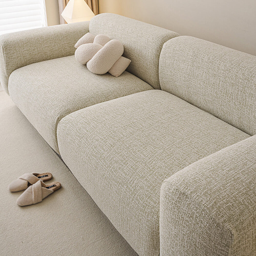 Elegante cover del divano a tratto antcratch di Chenille All-Seasons Cover.