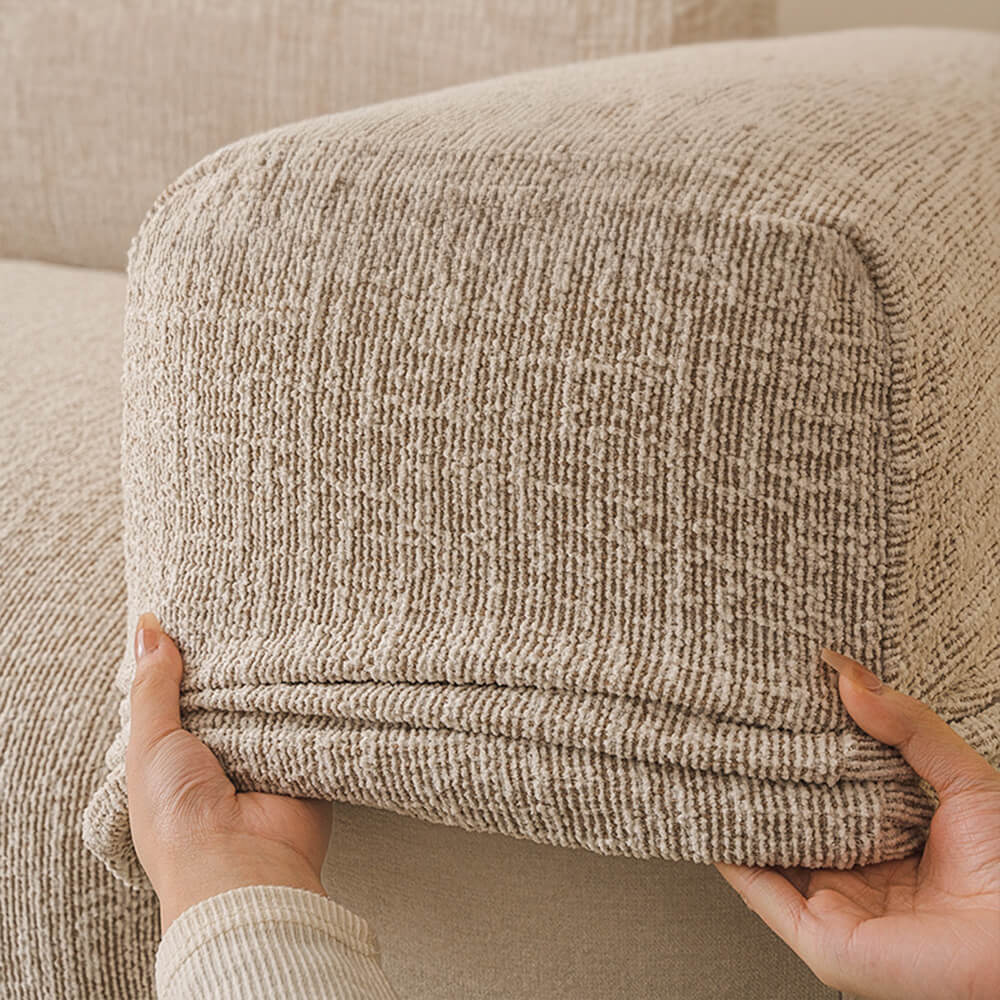 Elegante cover del divano a tratto antcratch di Chenille All-Seasons Cover.