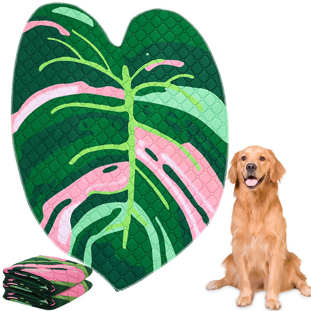 Almohadilla de orinería de perro no deslizable absorbente reutilizable