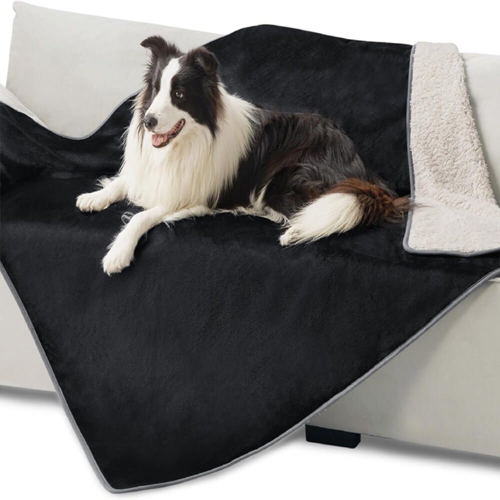 Acogedor & Manta protectora reversible de forro polar para mascotas