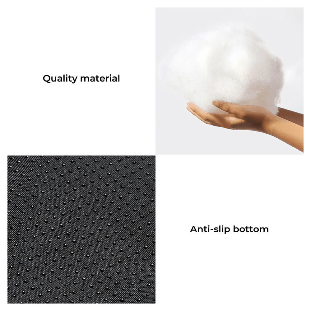 Fluffy sfocatura del divano del letto per cani calmante tappetini.