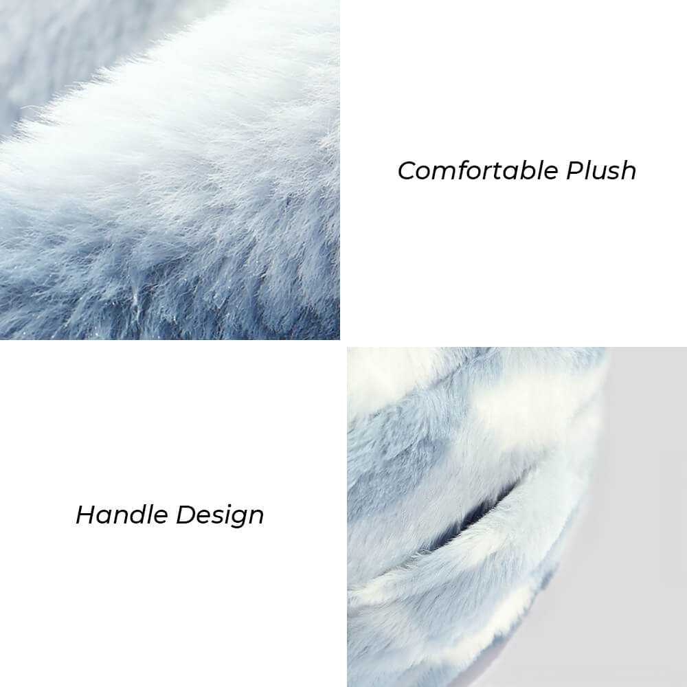 Donutas calmadas y esponjosas nubladas camas de perros redondas