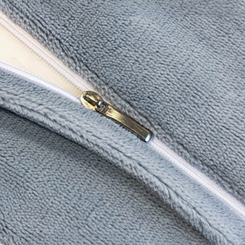 Elegante tela da letto a doppia faccia in velluto in pelliccia di coniglio in finto coniglio