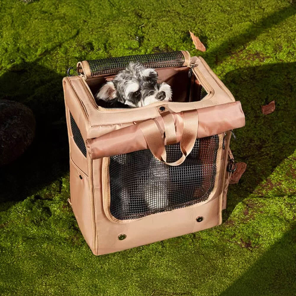 Spazio ampio spazio traspirante in rete impermeabile da viaggio per animali domestici