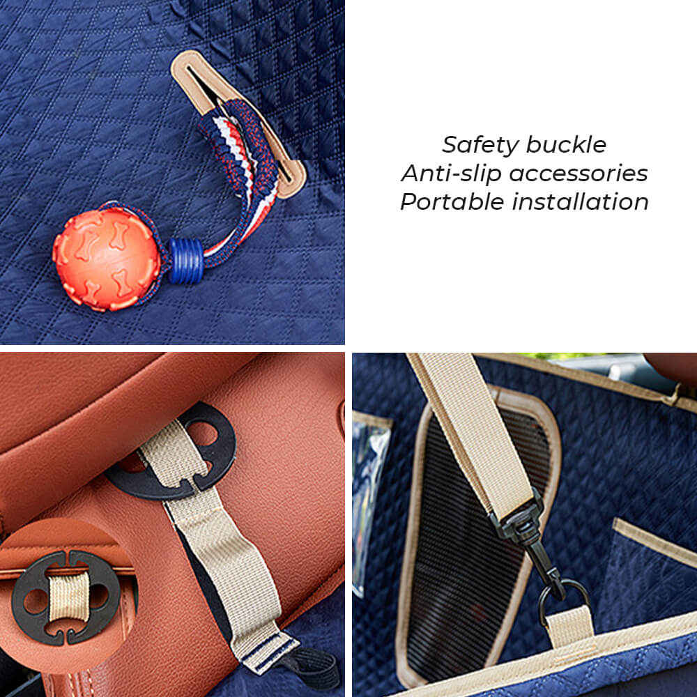 Viaje de mascota impermeable cubierta de asiento para perros resistente a la suciedad de la suciedad