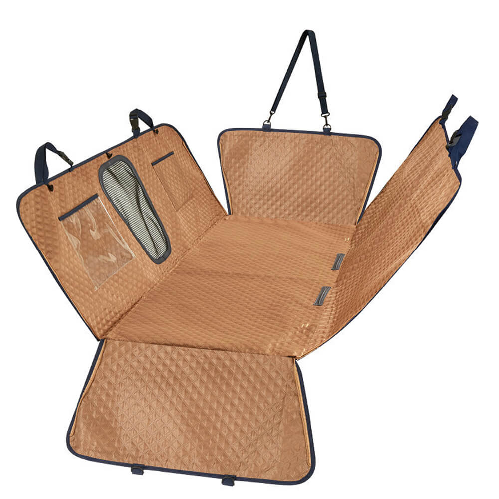 Viaje de mascota impermeable cubierta de asiento para perros resistente a la suciedad de la suciedad