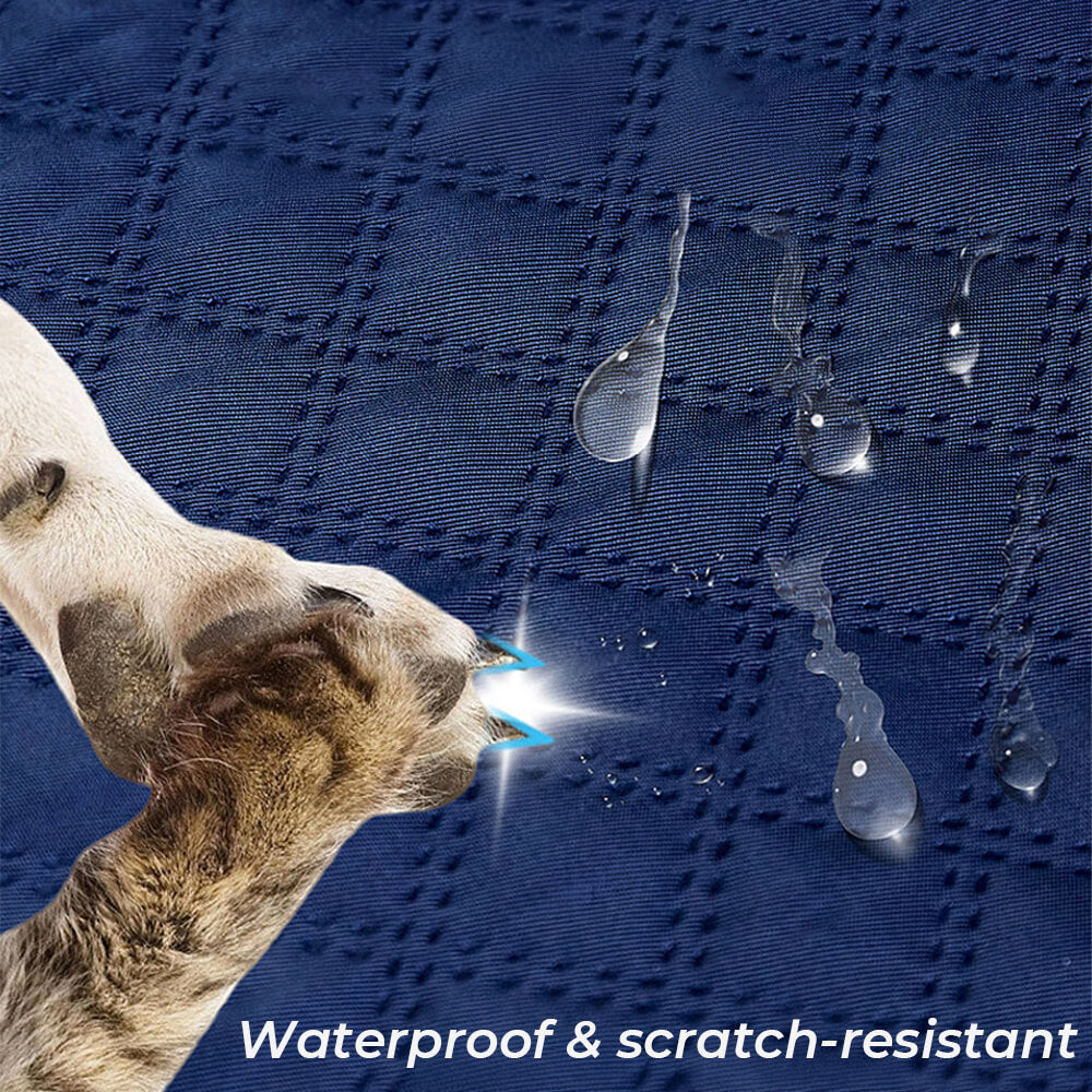 Viaje de mascota impermeable cubierta de asiento para perros resistente a la suciedad de la suciedad