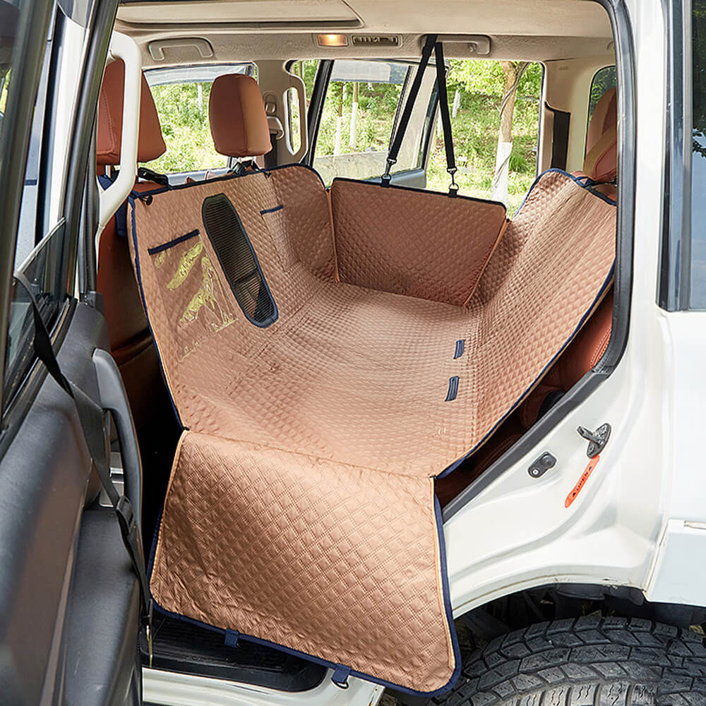 Viaje de mascota impermeable cubierta de asiento para perros resistente a la suciedad de la suciedad