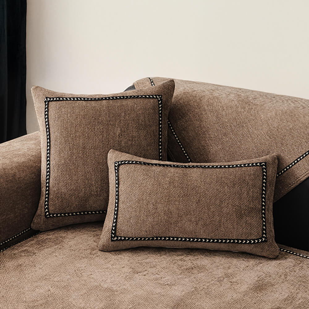 Coperchio di divano non slip moderno moderno jacquard