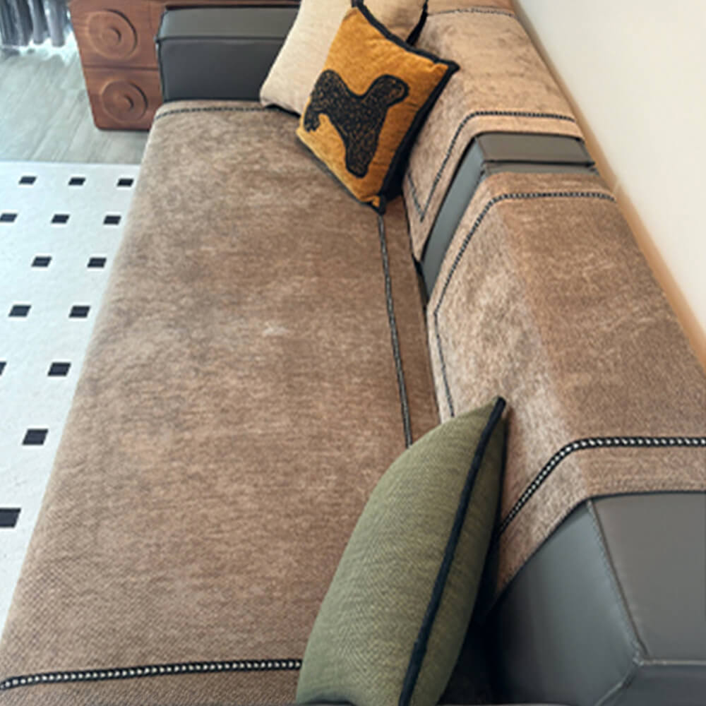 Coperchio di divano non slip moderno moderno jacquard