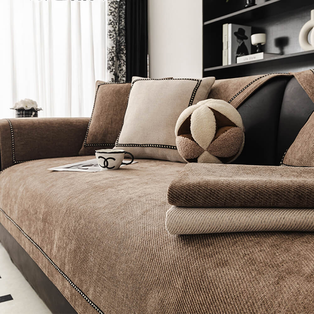 Coperchio di divano non slip moderno moderno jacquard