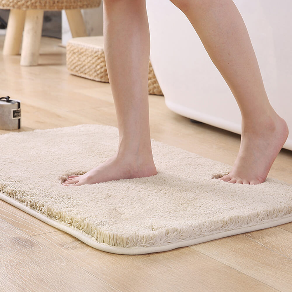 Thick Plush Absorbent Mud-Resistant Pet Door Mat for Dirty Paws