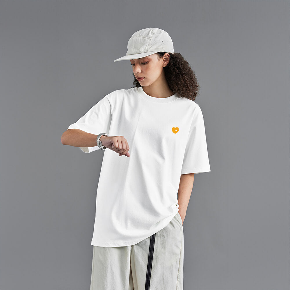 T-shirt unisex resistente ai peli di raffreddamento leggero solido