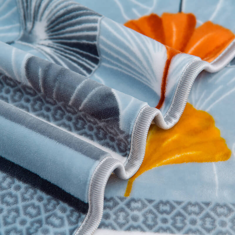 Velvet di latte floreale casalingo foglio letto comodo con gonna da letto